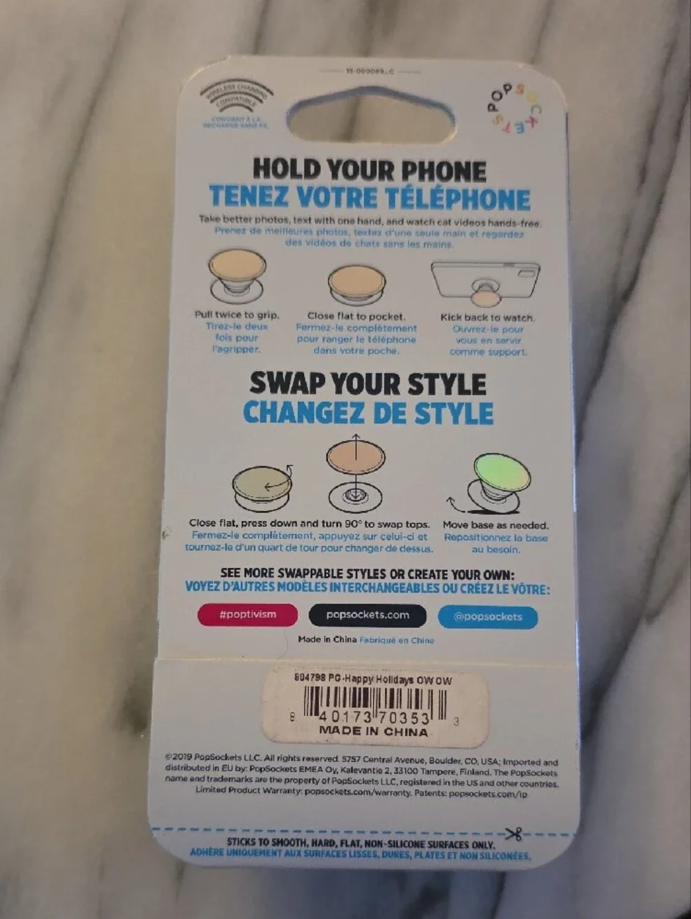PopSocket HAPPY HOLIDAYS
